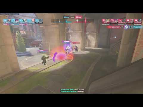 Overwatch 2: Ana summons her pocket rat to counter dive (clip)