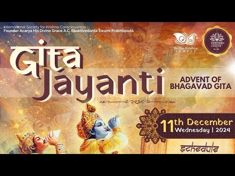 Srimad Bhagavad Gita (Chapter 10 - 18) Recitation on Advent of Bhagavad Gita | Gita Jayanti 2024