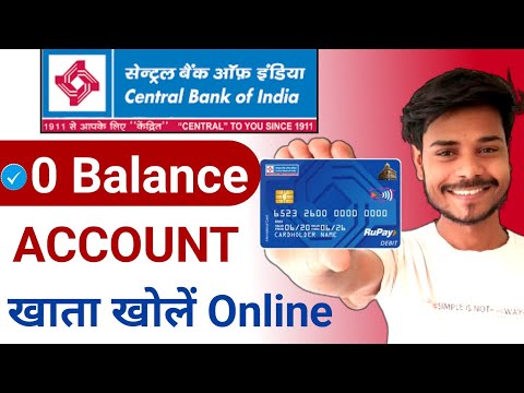 Central Bank of India Online Account Opening 2024 | How to Open Central Bank Account Online