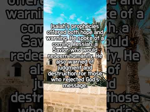 1 Minute Lesson of Isaiah The Voice of God