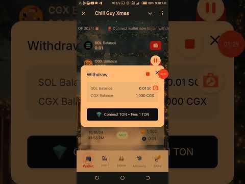 Chill Guy Xmas Airdrop Latest Update | Chill Guy Xmas Airdrop Withdrawal - Tronkeeper Airdrop