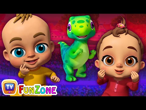 Chubby Cheeks | Baby Songs & Dinosaur Rhymes for Kids | ChuChu TV Funzone 3D Nursery Rhymes