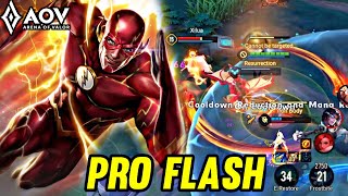 AOV : FLASH GAMEPLAY | PRO FLASH - ARENA OF VALOR LIÊNQUÂNMOBILE ROV