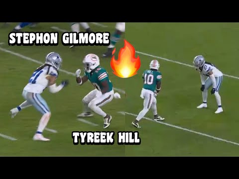 Tyreek Hill & Jaylen Waddle Vs Stephon Gilmore & Daron Bland 🔥 (WR Vs CB) Dolphins Vs Cowboys 2023