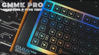 GMMK Pro l Unboxing l Typing Sound Test l Gateron Ink Black