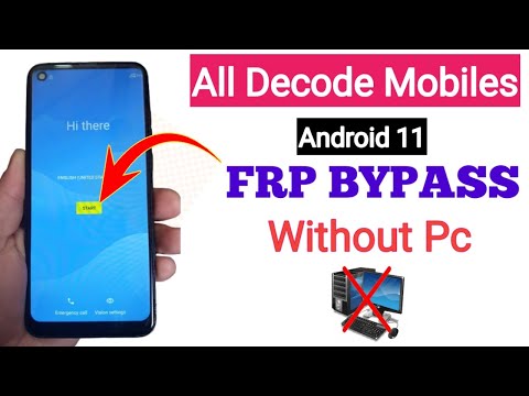 All Decode FRP bypass | Dcode Cypher FRP Bypass Without PC | Android 11 Easy Guide (2025)"