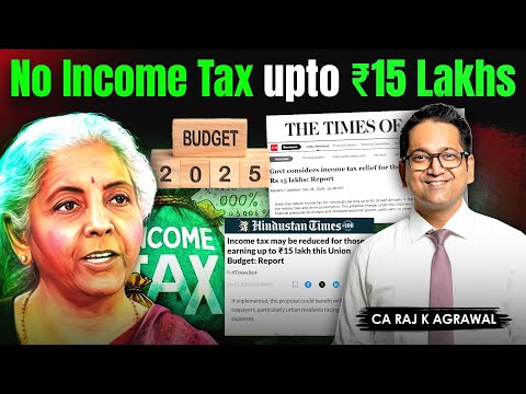 MIND-Blowing News for Middle Class - 15 Lakhs Income Tax FREE!