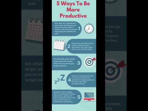 5 Ways to be more Productive #shorts #viralshorts