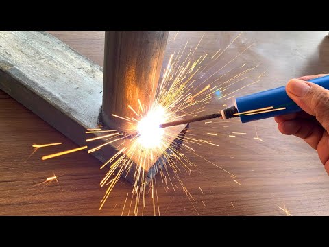 How To Make a Simple Welding Machine  from SPARK PLUG at Home! Genius invention