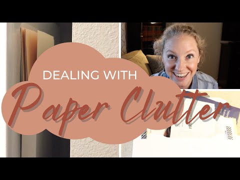 How to Deal with Incoming Paper Clutter | Get Rid of Paper Clutter | Simple Paper Organization