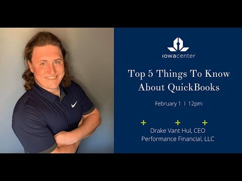 TOP 5 THINGS TO KNOW ABOUT QUICKBOOKS