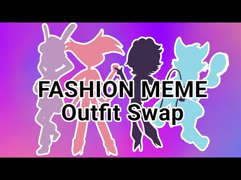 Fashion Meme feat: Micheal Kovach VA Charcaters || Outfit Swap || Jax + AngleDust + N + Rocky