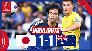 HIGHLIGHTS : Japan 1-1 Australia | AFC Asian Qualifiers™ - Road to 26 (Round 3) | 15.10.24