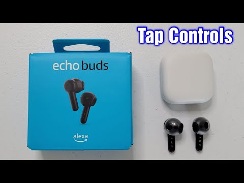 Amazon Echo Buds Earbuds With Alexa – Tap Control Overview (Music & Phone)