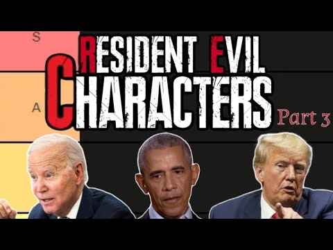 Presidents Rank Resident Evil Characters - Part 3