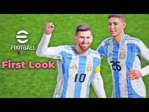 eFootball 2025 - First Look ● New Features & Gameplay | Fujimarupes