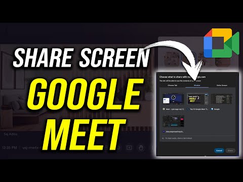 How to Share Your Screen in Google Meet the Right Way