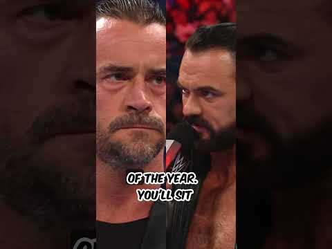 SHOOTING FROM THE HIP : Drew McIntyre x CM PUNK - #wwe #shortsfeed #shorts #short #wweraw #cmpunk