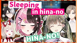 【engsub】Sleeping in hina-no【hinano/kamito/kanae/hanabusalisa/komorimet/vspoclip/vspo/nijisanji】