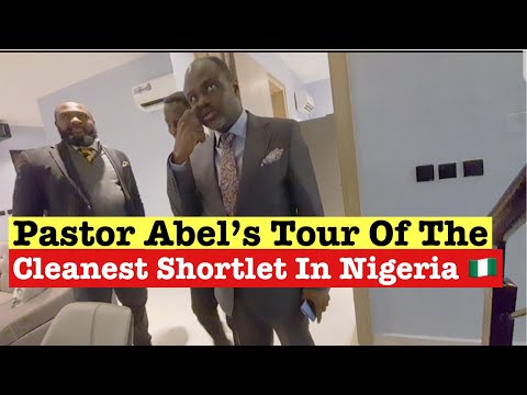 Pastor Abel Damina Tours The Cleanest Shortlet:Airbnb Lagos:Nigeria  Annodam Shortlets Opebi Ikeja