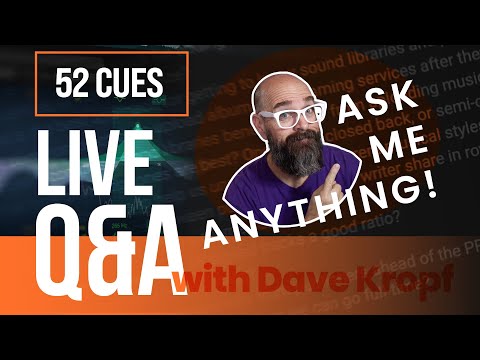 Ask Me Anything!  | 52 Cues Podcast, 2024 Week 43