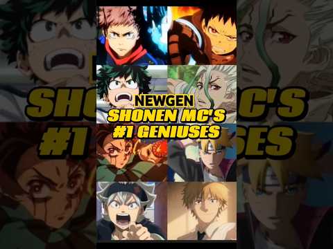 WHOSE SHONEN M.C'S GENIUSES? Newgen ED