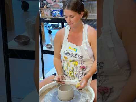 Hand-Building Techniques for Beautiful Bowls #shorts