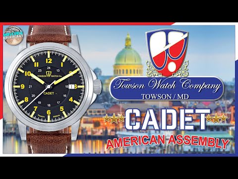 Overpriced? | Maryland's Towson Watch Company Cadet 50m Swiss Automatic Field Watch