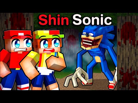 Minecraft SHIN SONIC BUILD and SEEK!