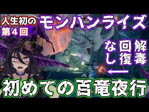 人生初！ モンスターハンターライズ　第４回 ひたすら実践で鍛える配信！ リオレイア＆プケプケ＆ビシュテンゴ＆ボルボロス