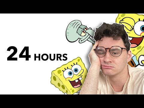 I Watched Spongebob for 24 Hours Straight