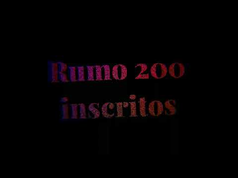 🙏🏻 RUMO 200 INSCRITOS 🙏🏻