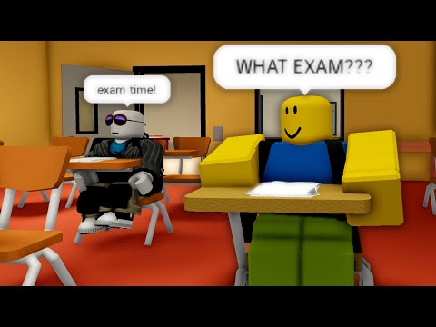 Roblox but i forgot my exam...