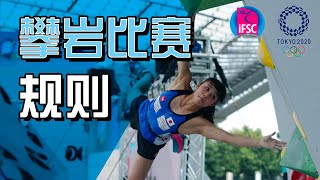 如何看懂一场攀岩比赛 | IFSC climbing competition rules explained