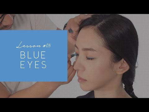 河北裕介×MEGBABY この夏注目のサマートレンドメイク LESSON#03 BLUE EYES