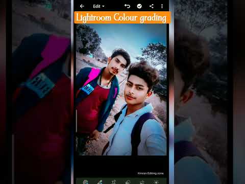 Lightroom colour grading #lightroom #short #shorts #viral @KamranEditingZone #edit #editing