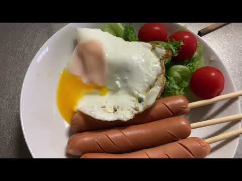 10分で作る夕食【フランクフルト定食】