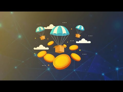 Airdrop Cryptocurrency Explained In Hindi #airdropcrypto #airdrop