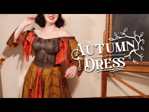 One Day Make: Autumn Leaves Dress!