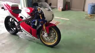 HONDA VFR400R NC30 倒立フォーク化