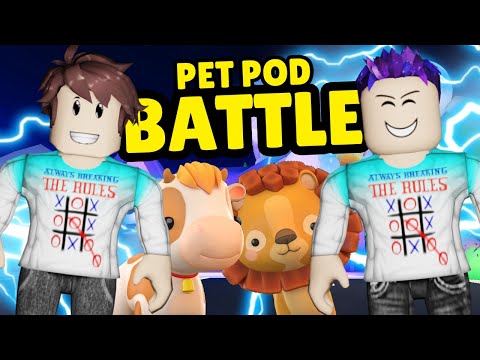 PET POD OPENING BATTLE IN OVERLOOK BAY! (Roblox)