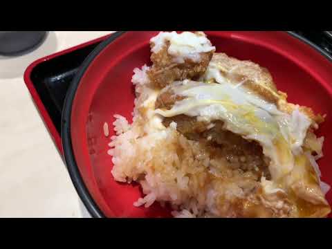 富士そば カツ丼セット