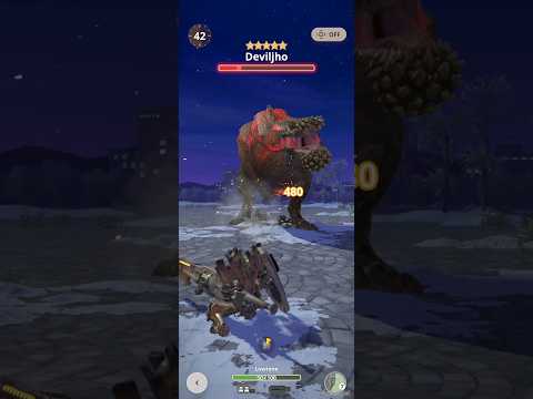 Monster hunter now - Deviljho ⭐5 #gameandroid #shortvideo #mhnow #monsterhuntermobile #mhwindonesia