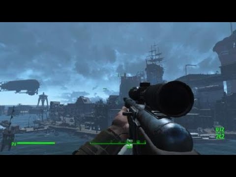 Fallout 4, after finding all the pieces, this is the last trip of the USS Constitution !!