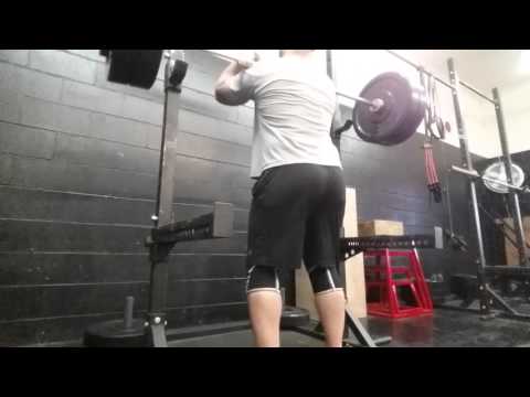 275 lbs front squat