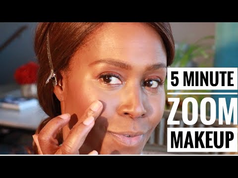 5 Minute Zoom Meeting Makeup