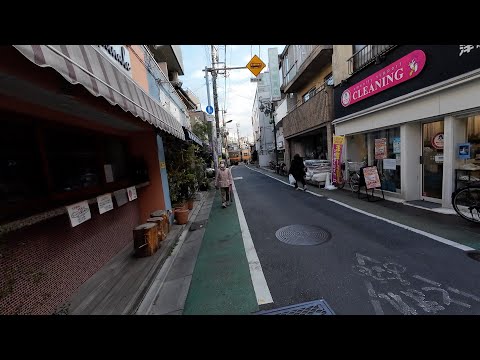 [Tokyo Edition] A walk starting from Ikenoue Station: 4K Japan