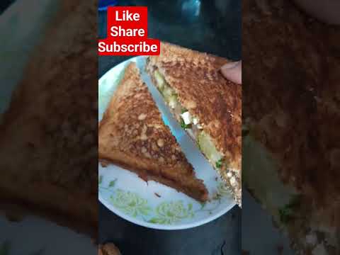 veg sanwich l veg sandwich with paneer..#paneersandwich #viral #youtubeshorts #foodshorts #shorts