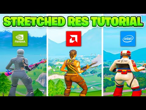 How To Get Stretched Resolution in Fortnite PC! ✅ (Nvidia, AMD & Intel)