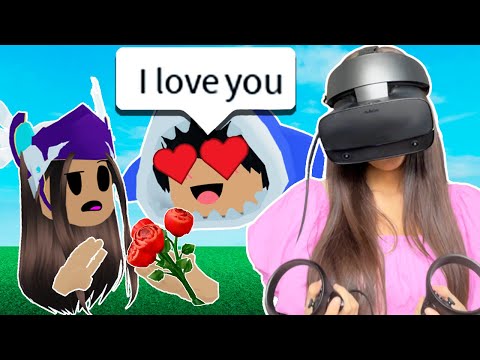 I Asked STRANGERS to be my VALENTINE in Roblox Vr Hands..